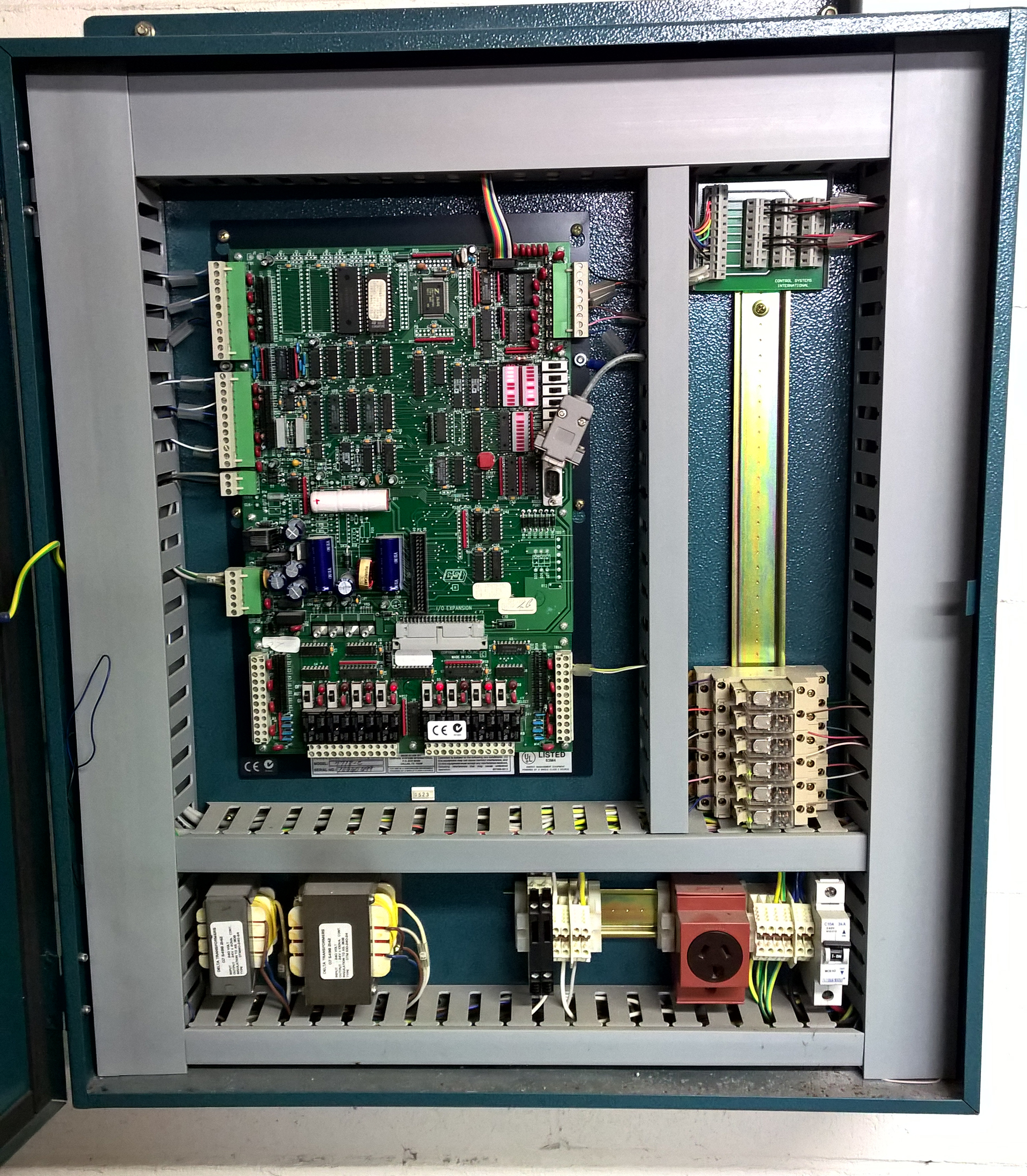BMS Trustworthy. - Obsolete BMS panel in Melbourne Building, repalced and upgraded to current technology
