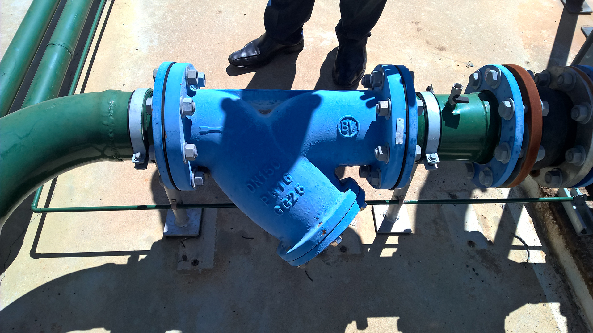 Structured HVAC Maintenance - Condenser water pipe strainer to collect sediment and other particles in the condenserwater system. this must be cleaned on a regualr basis. Pararramatta job