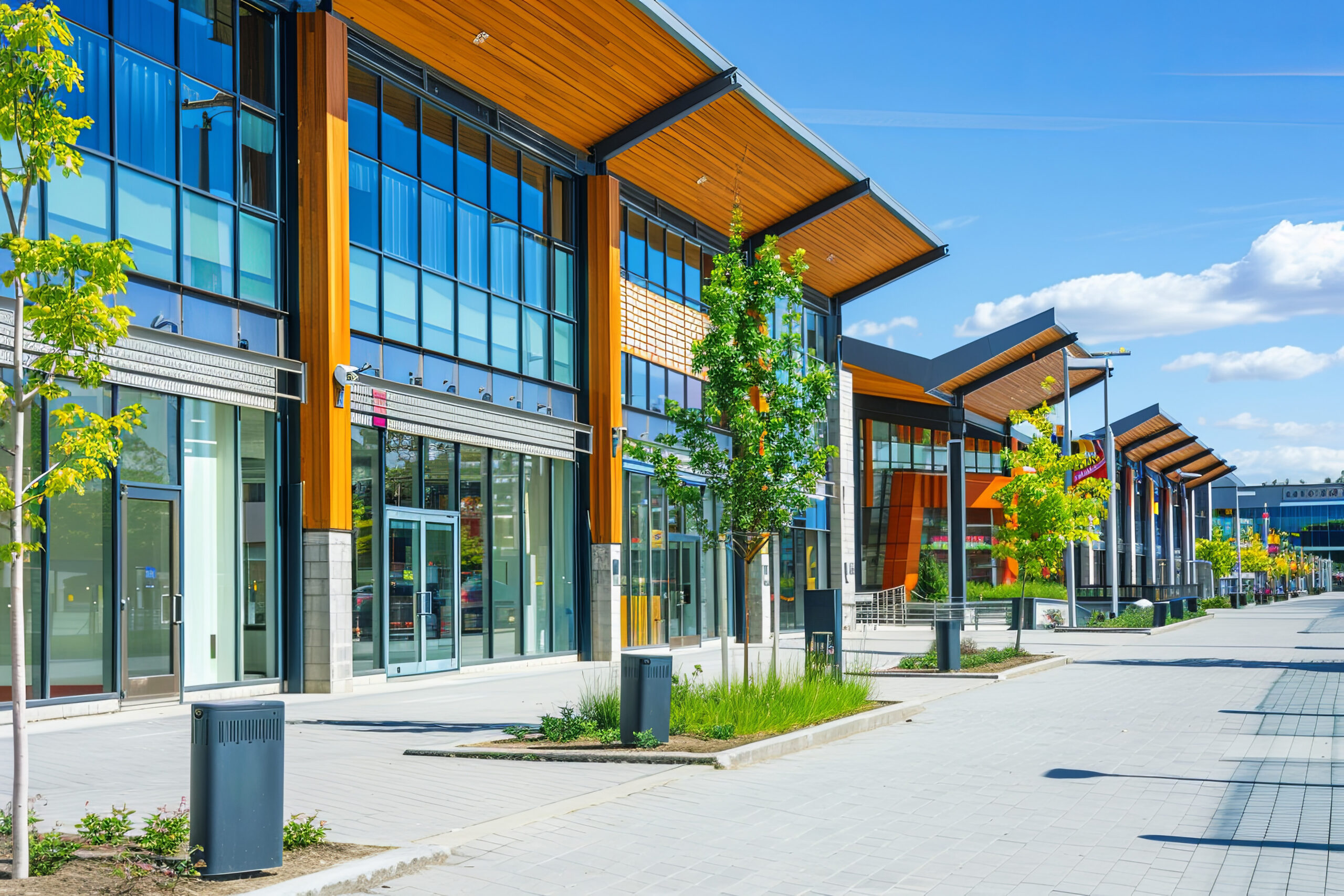 North Melbourne Shopping Centre retail precinct, serving commercial retail tenants. Facility management essential services, technical and trades people, Melbounre Victoria